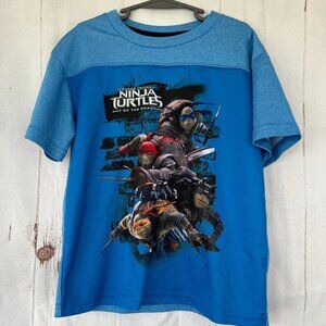 Boys TMNT Teenage Mutant Ninja Turtles Shirt Size 7 Blue